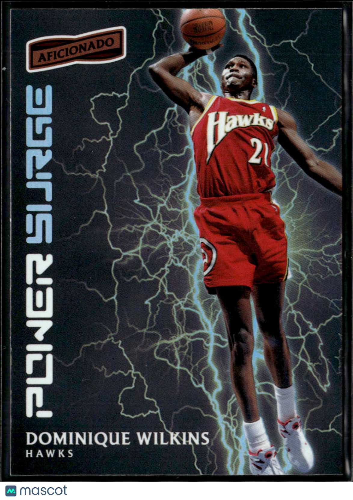 Dominique Wilkins 2016-17 Panini Aficionado Power Surge Atlanta Hawks