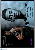 Caris LeVert 2016-17 Panini Aficionado Artist's Proof RC /99 Brooklyn Nets