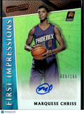 Marquese Chriss 2016-17 Panini Aficionado Auto Autograph /199 Phoenix Suns
