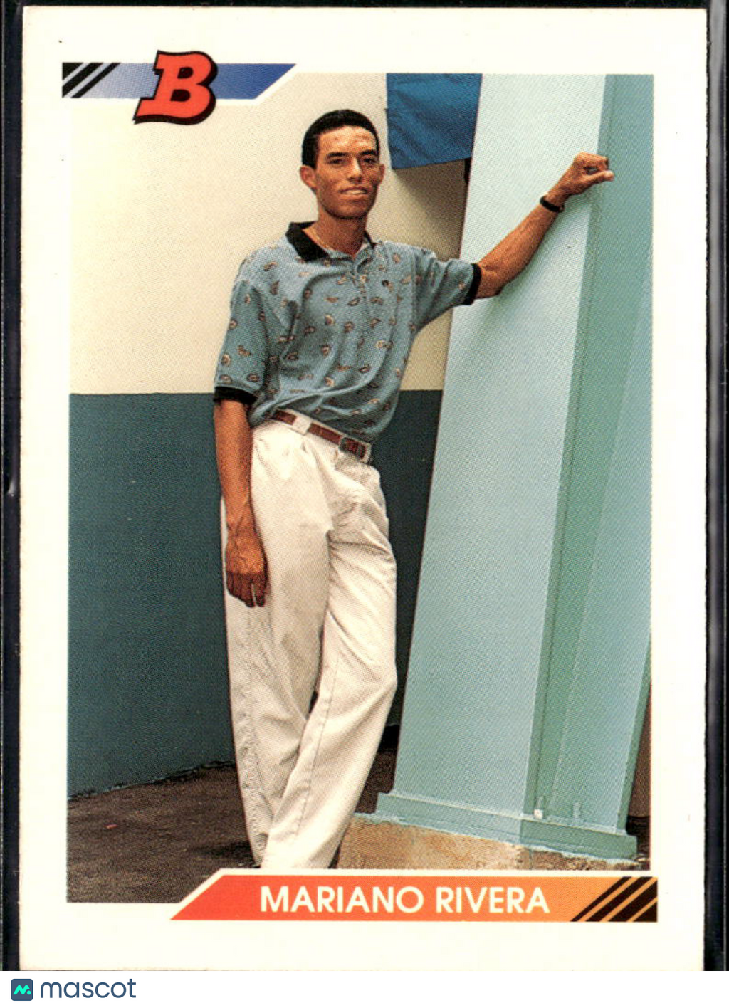 Mariano Rivera 1992 Bowman Rookie RC #302 New York Yankees