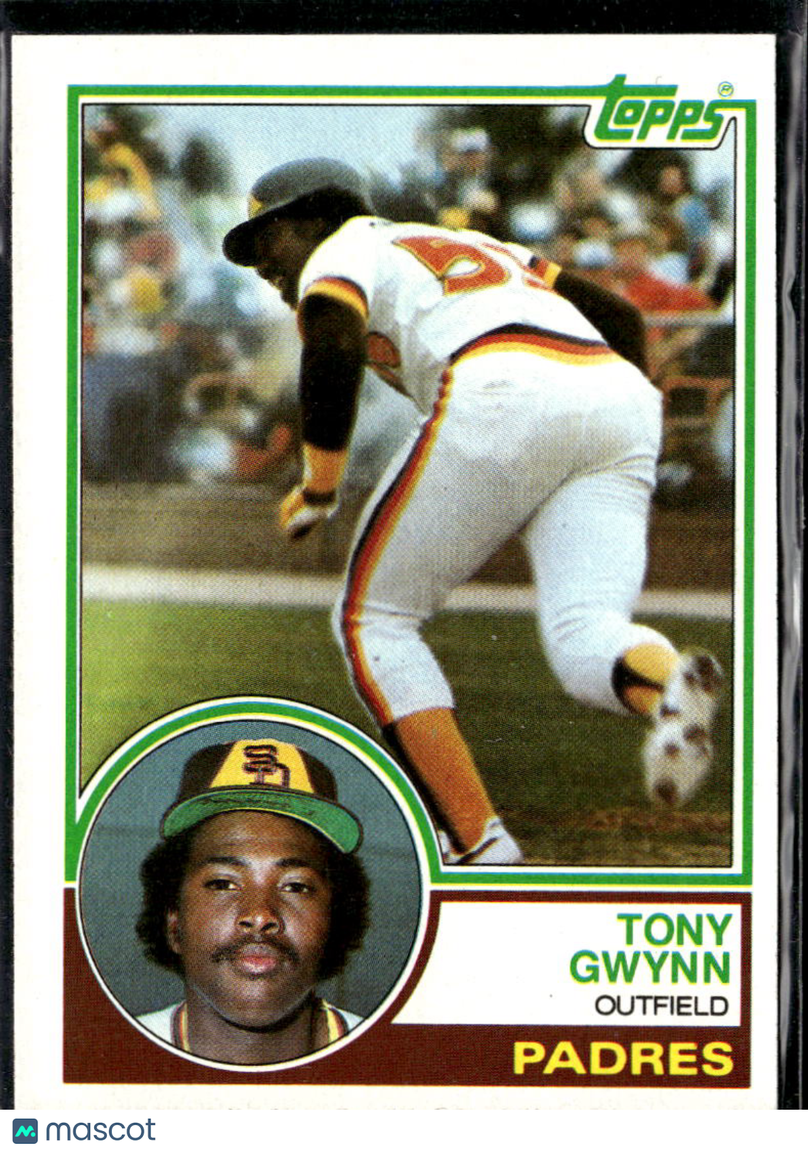 Tony Gwynn 1983 Topps Rookie Card RC #482 San Diego Padres