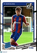 Lamine Yamal 2023 Donruss Rated Rookie RC FC Barcelona