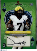 Donovan Edwards 2024 Wild Card 5 Auto Autograph RC 2/3 Michigan Wolverines