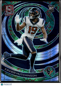 Xavier Hutchinson 2023 Spectra Rookie Lucky Envalopes RC 2/8 Houston Texans