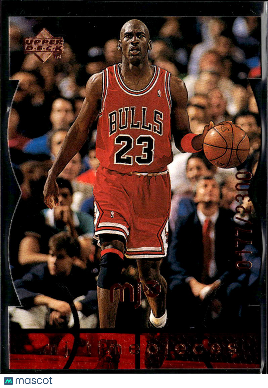 Michael Jordan 1998 Upper Deck MJ Timepieces 177/2300 Chicago Bulls