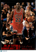 Michael Jordan 1998 Upper Deck MJ Timepieces 177/2300 Chicago Bulls