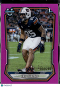 Eric Winters 2026 Bowman Chrome 1st Pink /299 Auburn Tigers