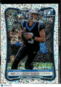 Bryce Young 2026 Bowman Chrome Speckle Refractor Carolina Panthers