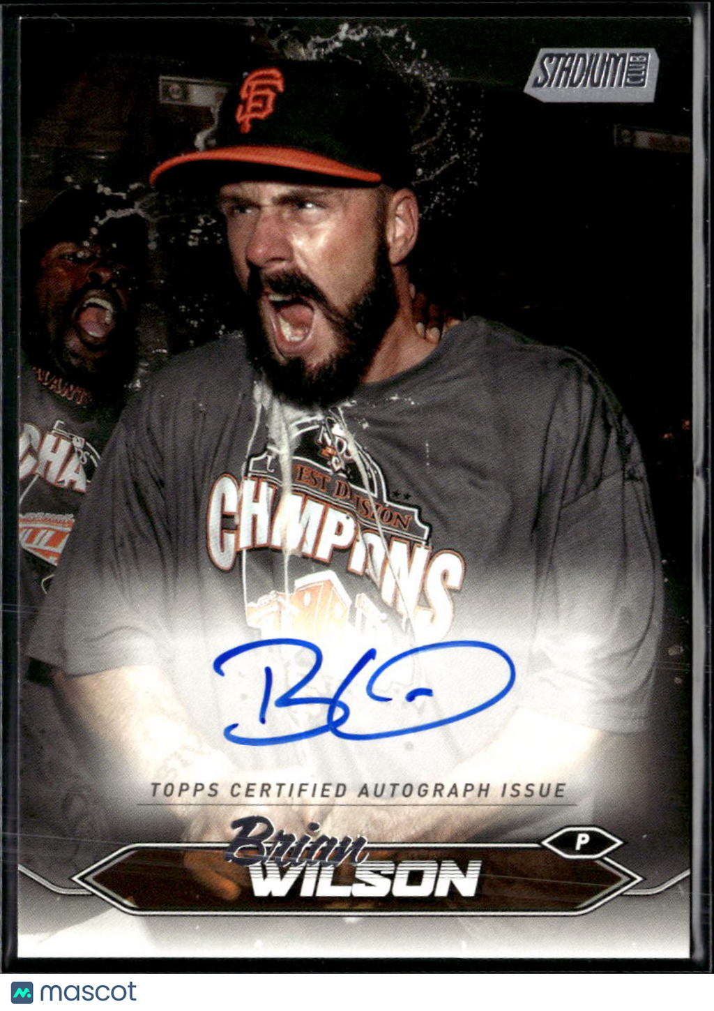 Brian Wilson 2024 Topps Stadium Club Auto Autograph San Francisco Giants