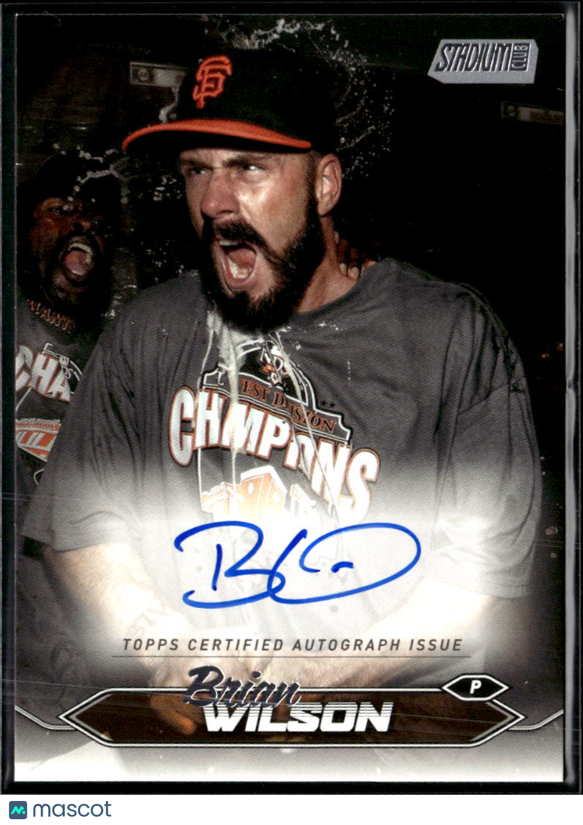 Brian Wilson 2024 Topps Stadium Club Auto Autograph San Francisco Giants