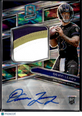 Devin Leary 2024 Spectra Auto Autograph Patch RC /75 Baltimore Ravens