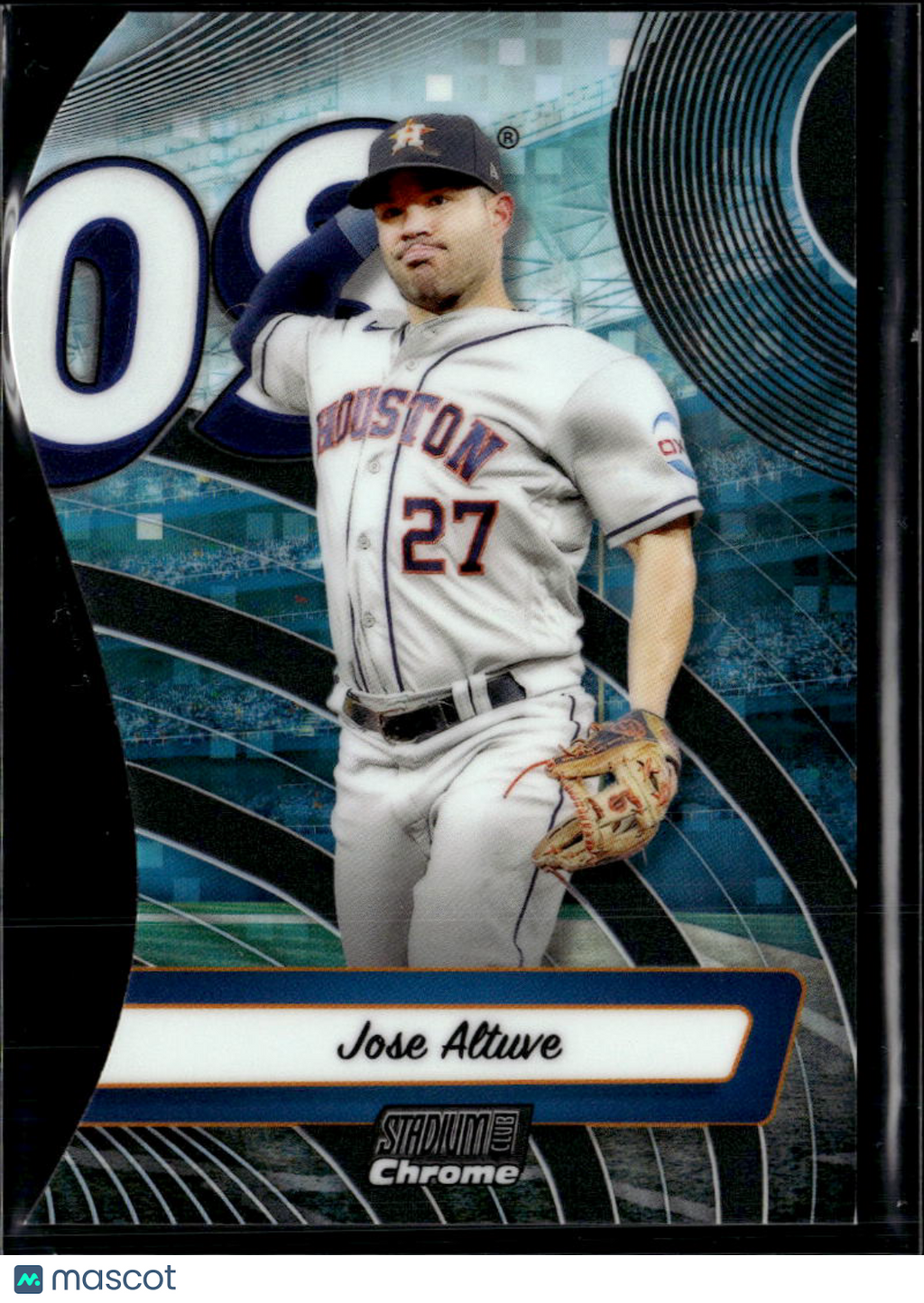 Jose Altuve 2024 Topps Stadium Club Chrome Triumvirates Houston Astros