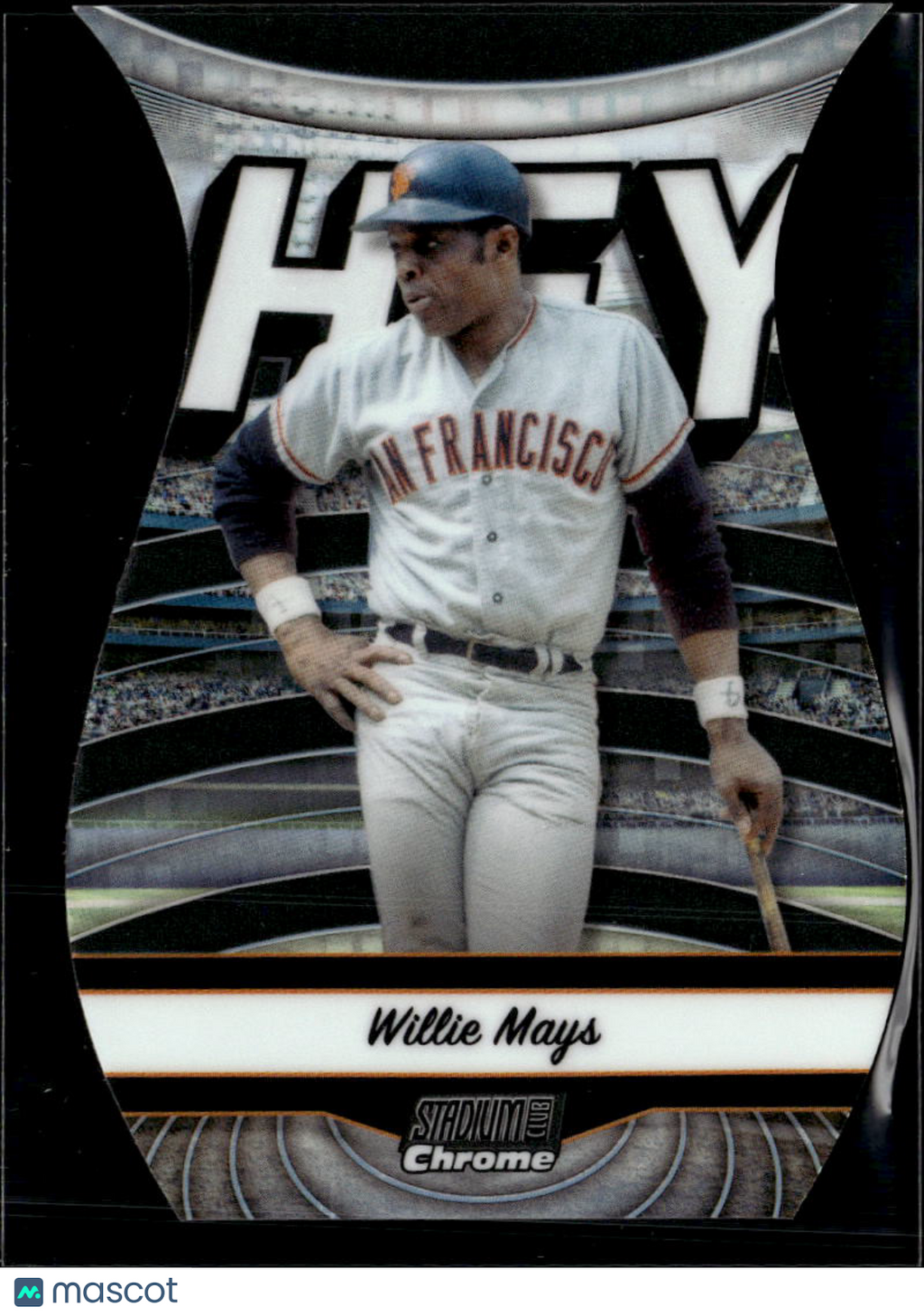 Willie Mays 2024 Topps Stadium Club Chrome Triumvirates San Francisco Giants
