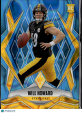 Will Howard 2025 Phoenix Blue Lava Rookie RC /325 Pittsburgh Steelers