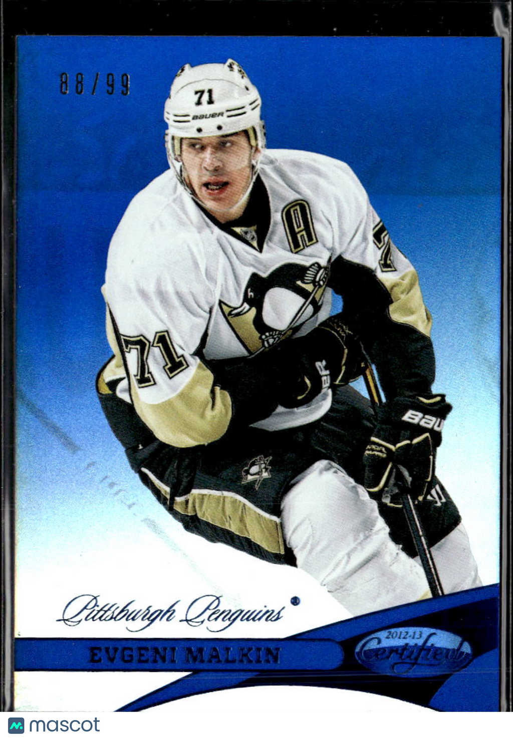 Evgeni Malkin 2012-13 Certified Blue 88/99 Pittsburgh Penguins