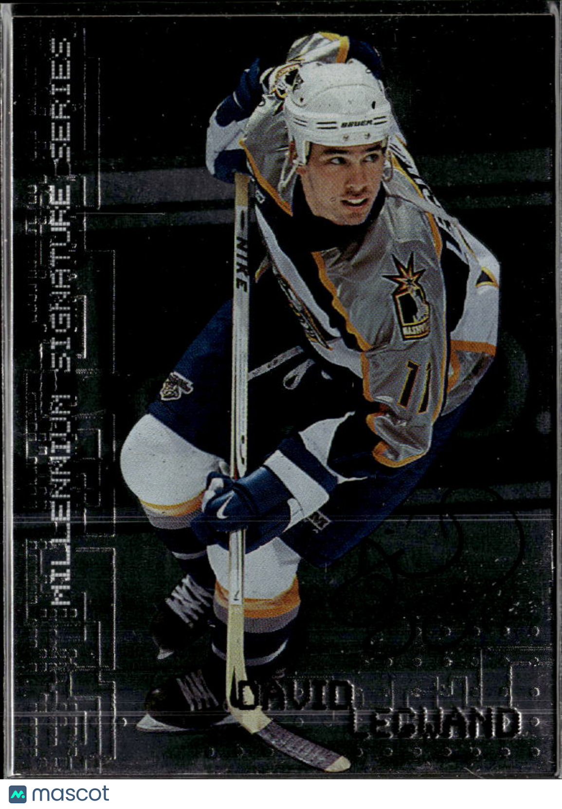 David Legwand 1999 In The Game Millennium Auto Autograph Nashville Predators
