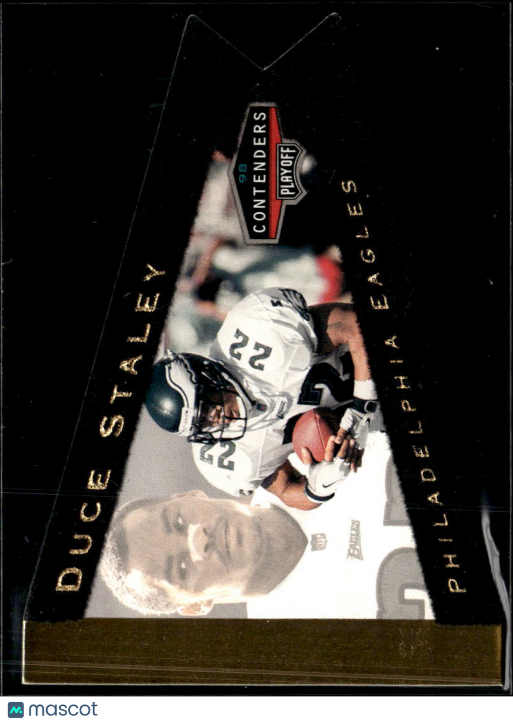 Duce Staley 1998 Playoff Contenders Pennants /98 Philadelphia Eagles
