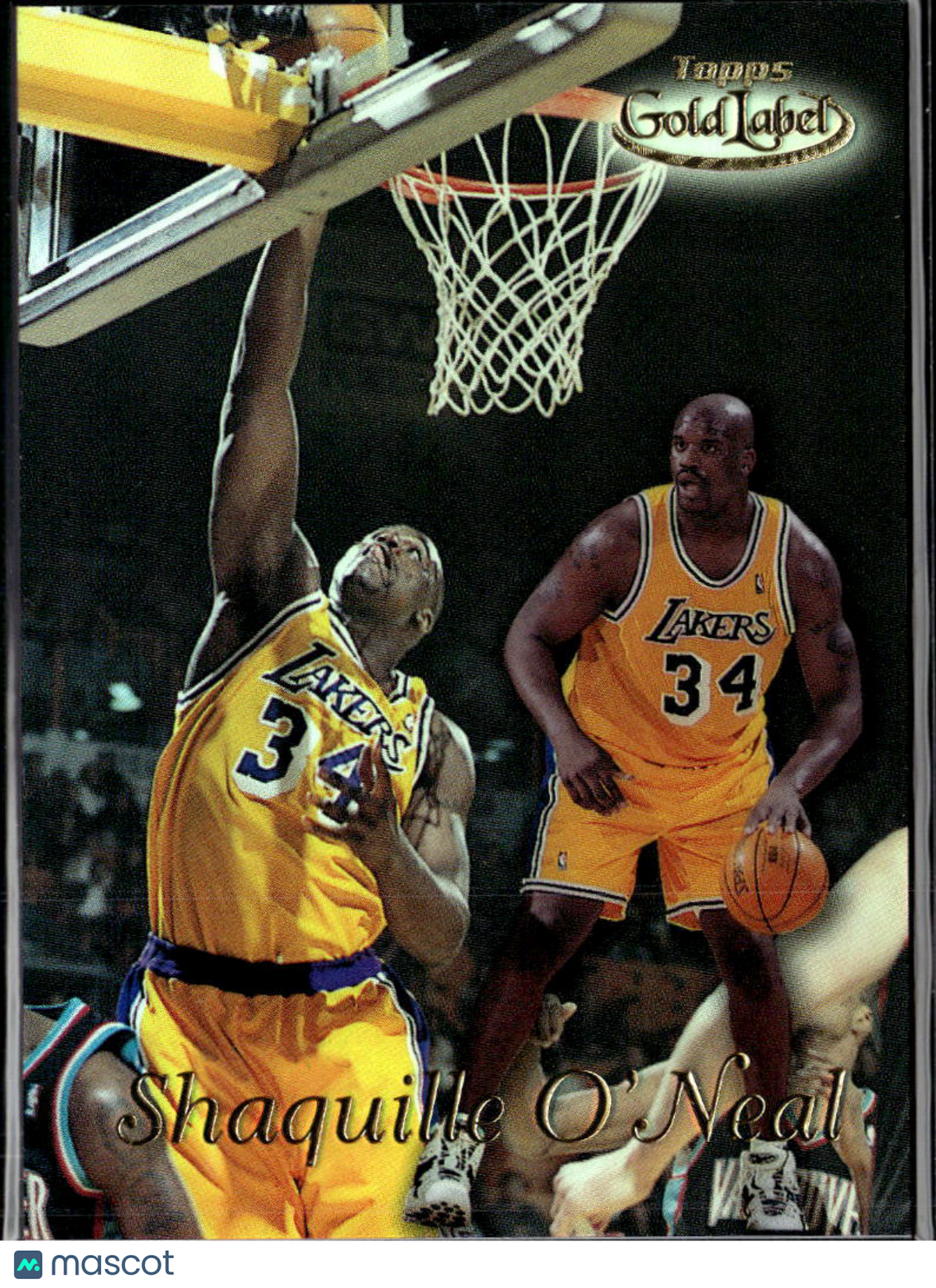 Shaquille O'Neal 1999 Topps Gold Label Class 1 #GL2 Los Angeles Lakers