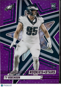 Ty Robinson 2025 Panini Rookies & Stars RC Purple /999 Philadelphia Eagles
