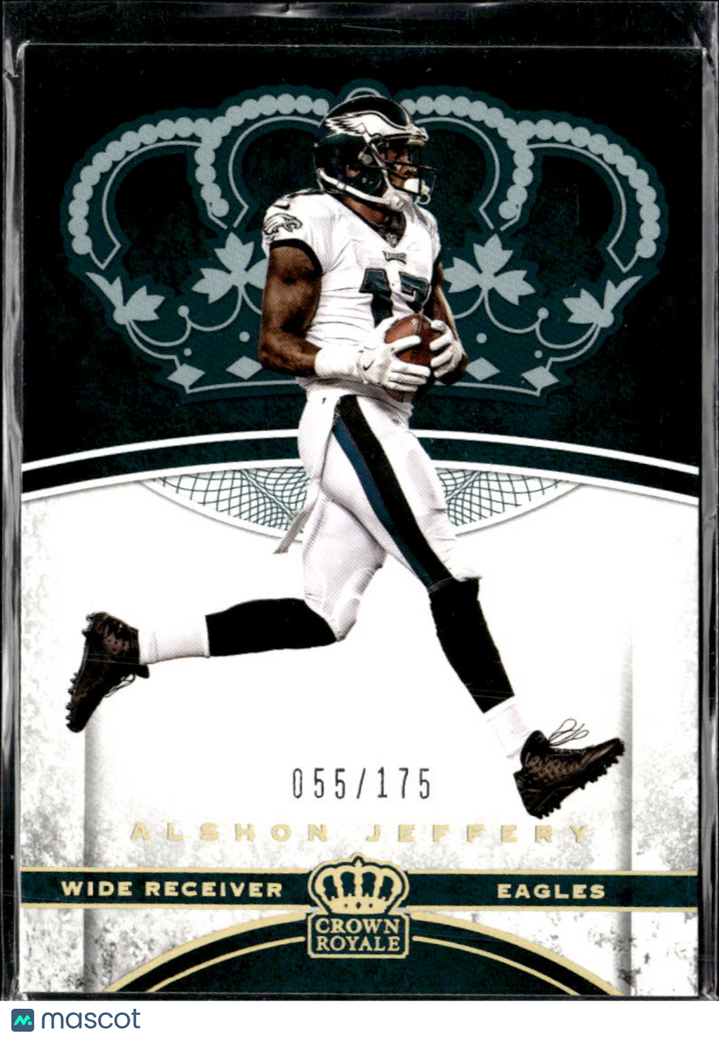 Alshon Jeffery 2017 Panini Preferred Crown Royale /175 Philadelphia Eagles