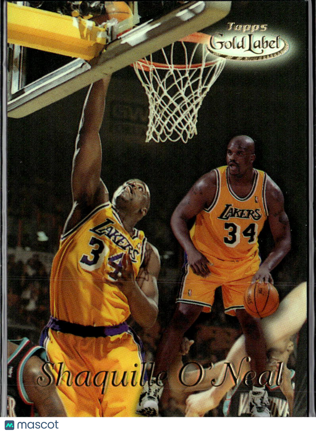 Shaquille O'Neal 1999 Topps Gold Label Class 1 #GL2 Los Angeles Lakers