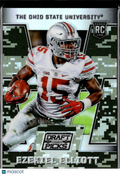 Ezekiel Elliott 2016 Prizm Draft Picks RC Camo /199 Ohio State Buckeyes