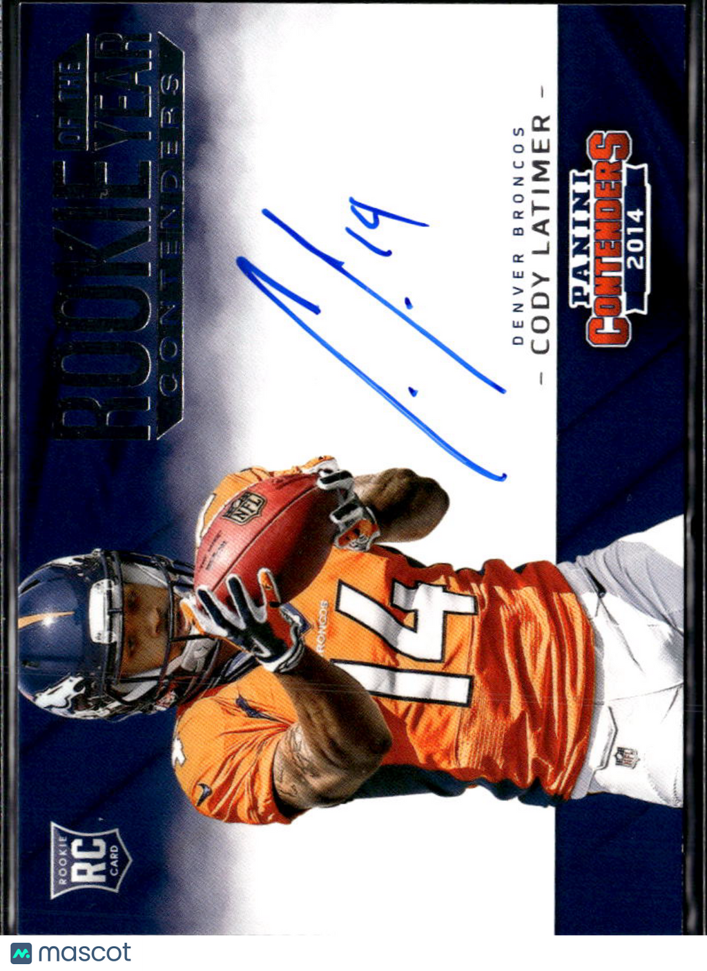 Cody Latimer 2014 Contenders ROY Auto Autograph RC Denver Broncos