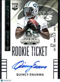 Quincy Enunwa 2014 Auto Autograph RC New York Jets