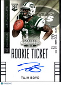 Tajh Boyd 2014 Contenders Auto Autograph RC New York Jets