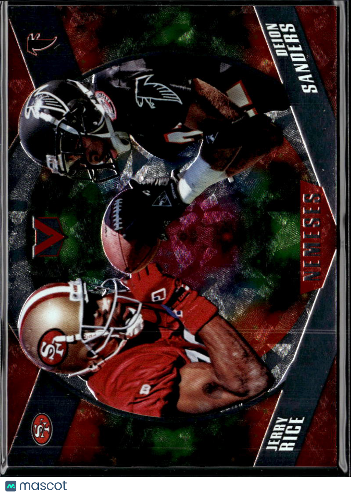 Jerry Rice Deion Sanders 2018 Vertex Nemeses San Francisco 49ers Atlanta Falcons