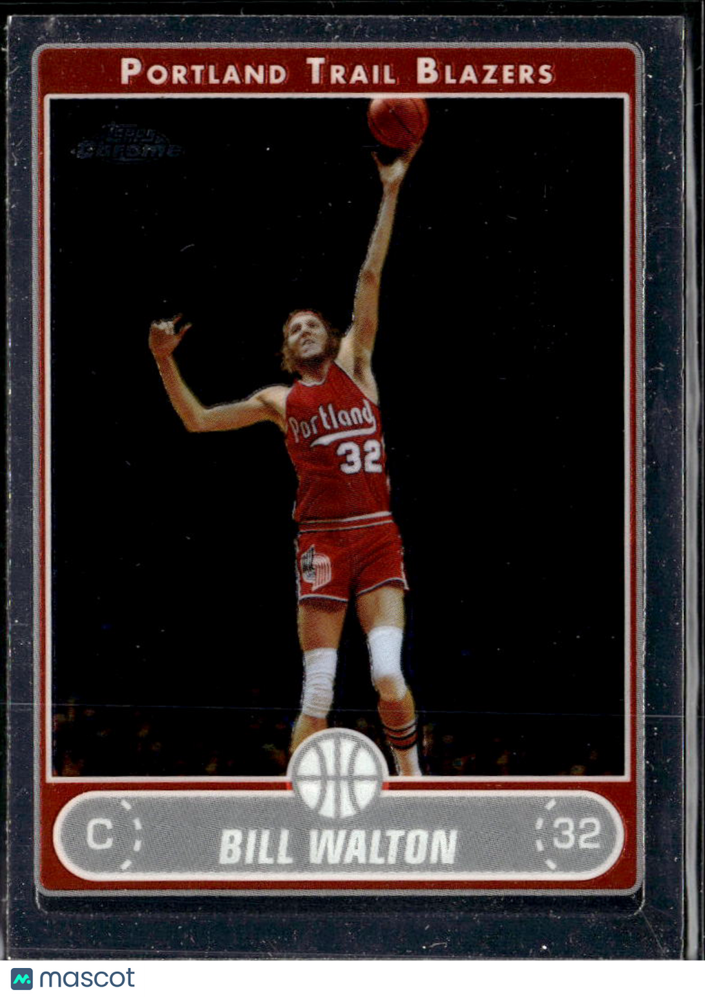 Bill Walton 2006-07 Topps Chrome #155 Portland Trail Blazers