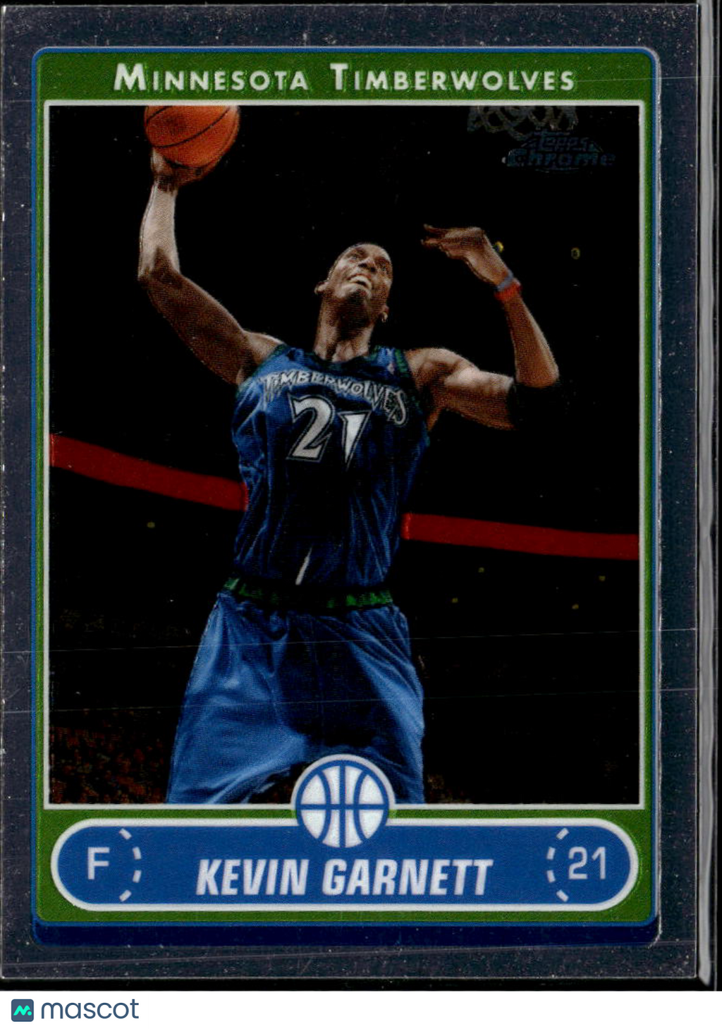 Kevin Garnett 2006-07 Topps Chrome #62 Minnesota Timberwolves