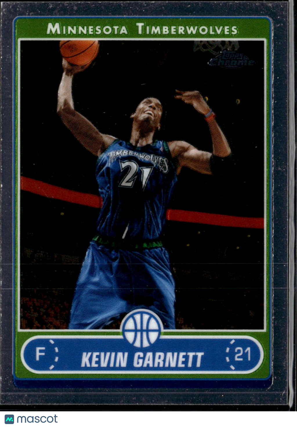 Kevin Garnett 2006-07 Topps Chrome #62 Minnesota Timberwolves