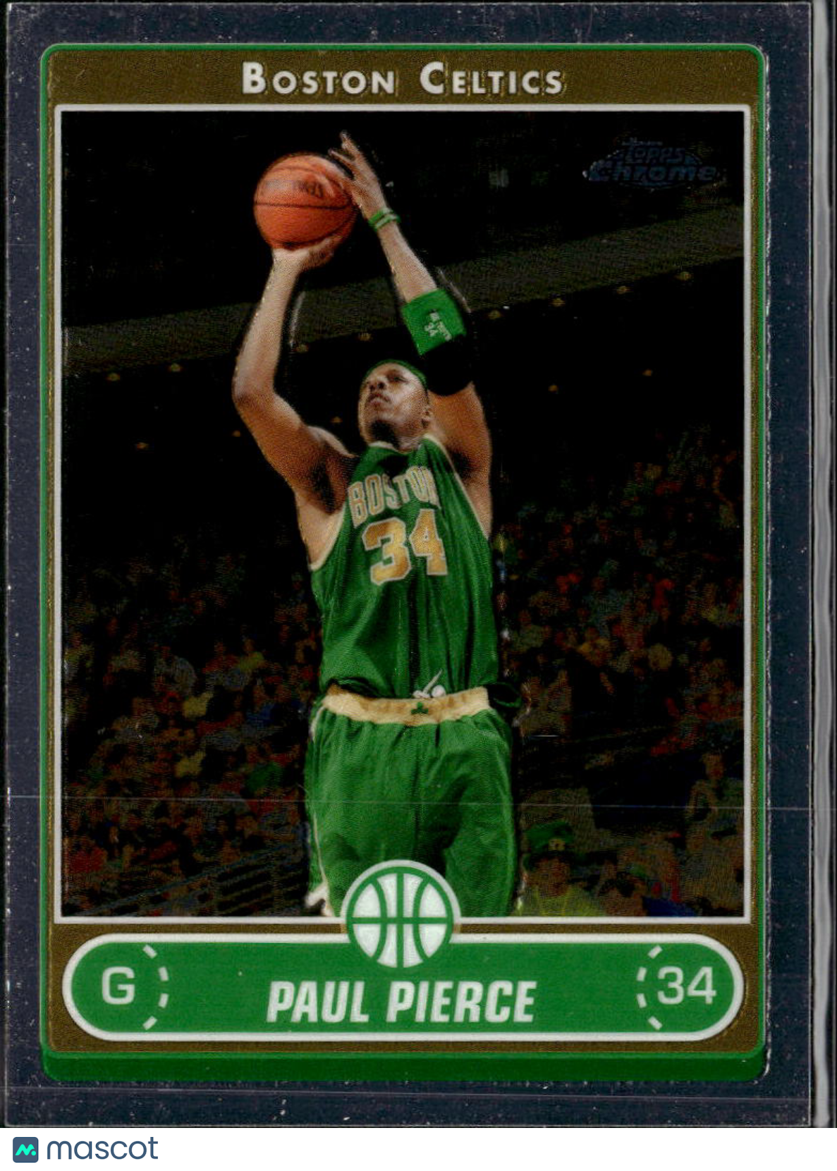 Paul Pierce 2006-07 Topps Chrome #17 Boston Celtics