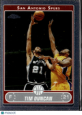 Tim Duncan 2006-07 Topps Chrome #2 San Antonio Spurs