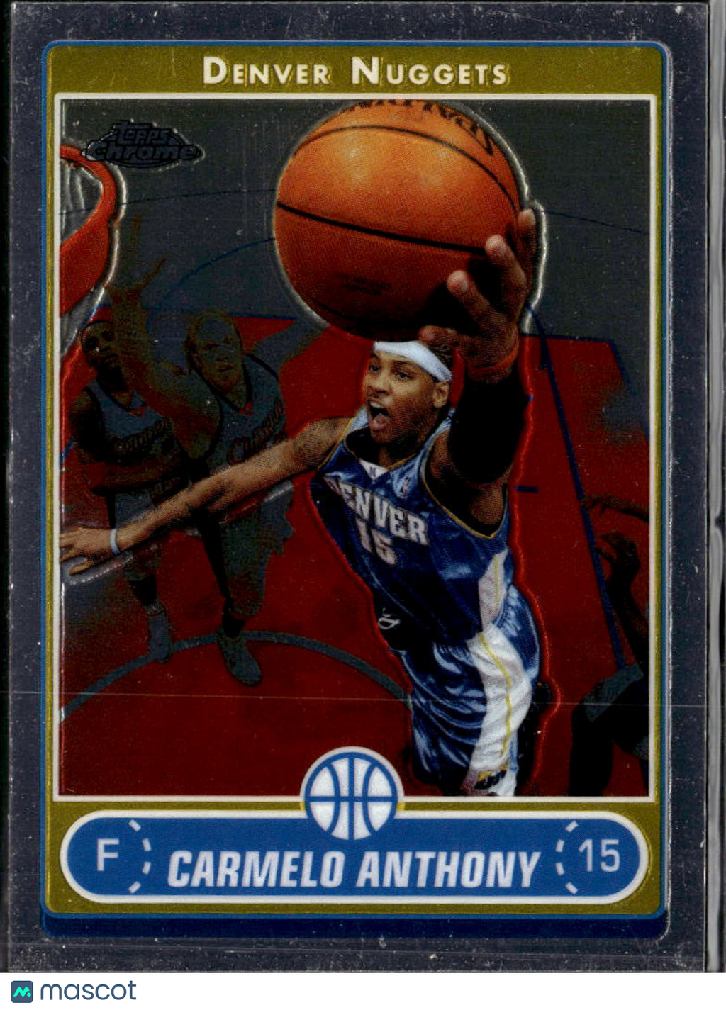 Carmelo Anthony 2006-07 Topps Chrome #106 Denver Nuggets