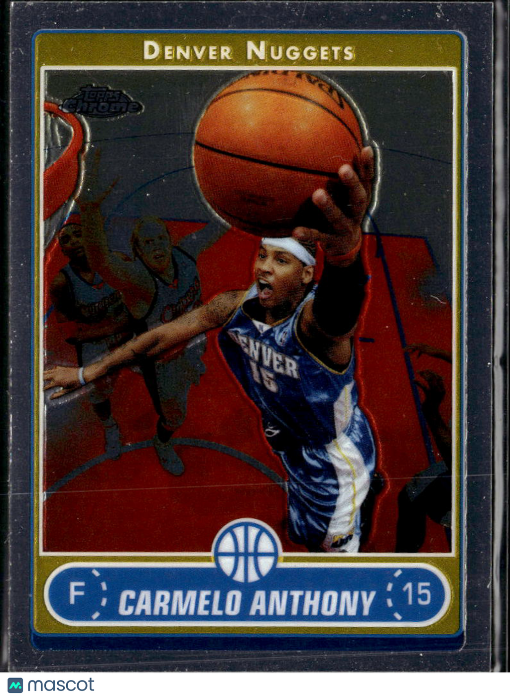 Carmelo Anthony 2006-07 Topps Chrome #106 Denver Nuggets