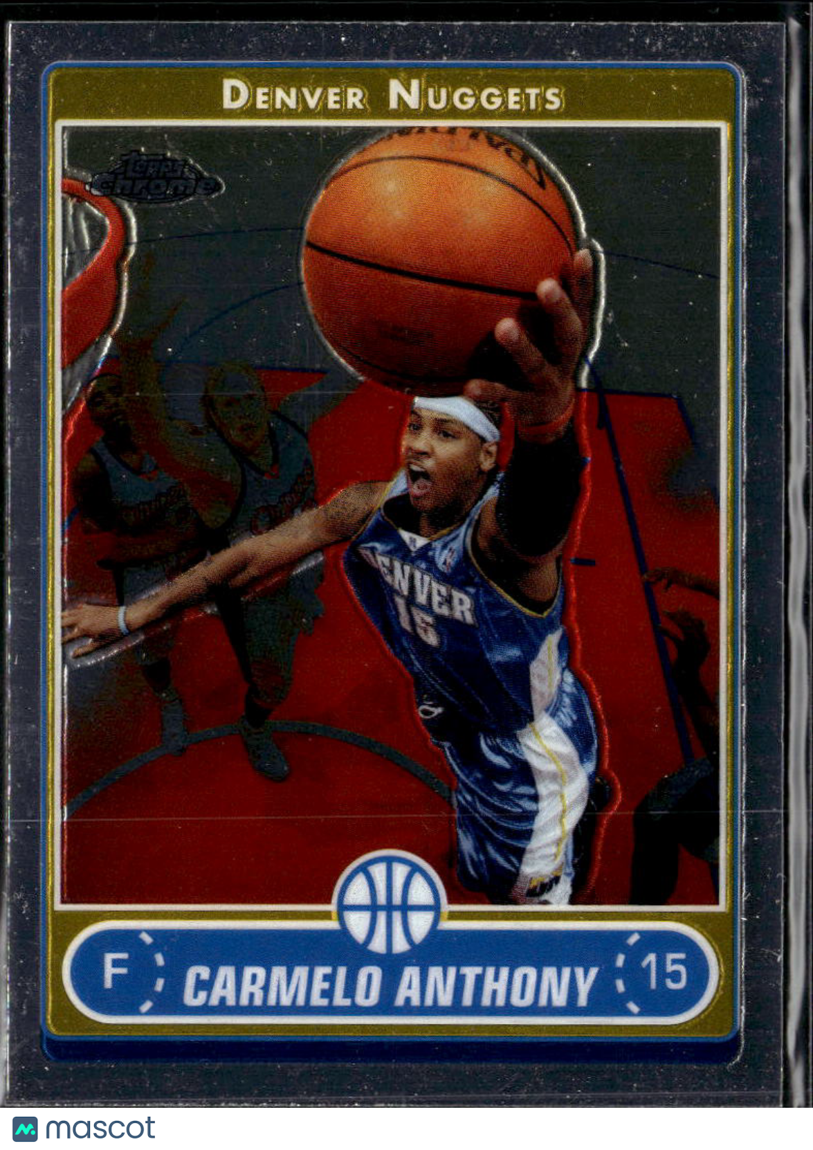 Carmelo Anthony 2006-07 Topps Chrome #106 Denver Nuggets