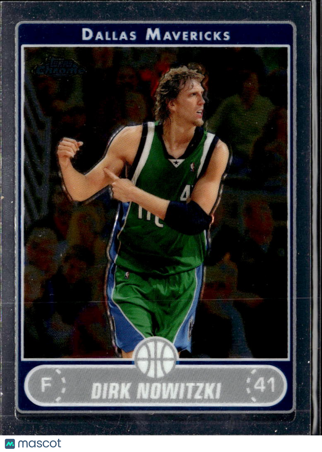 Dirk Nowitzki 2006-07 Topps Chrome #28 Dallas Mavericks