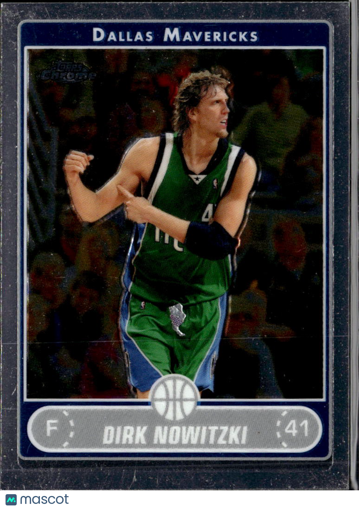 Dirk Nowitzki 2006-07 Topps Chrome #28 Dallas Mavericks