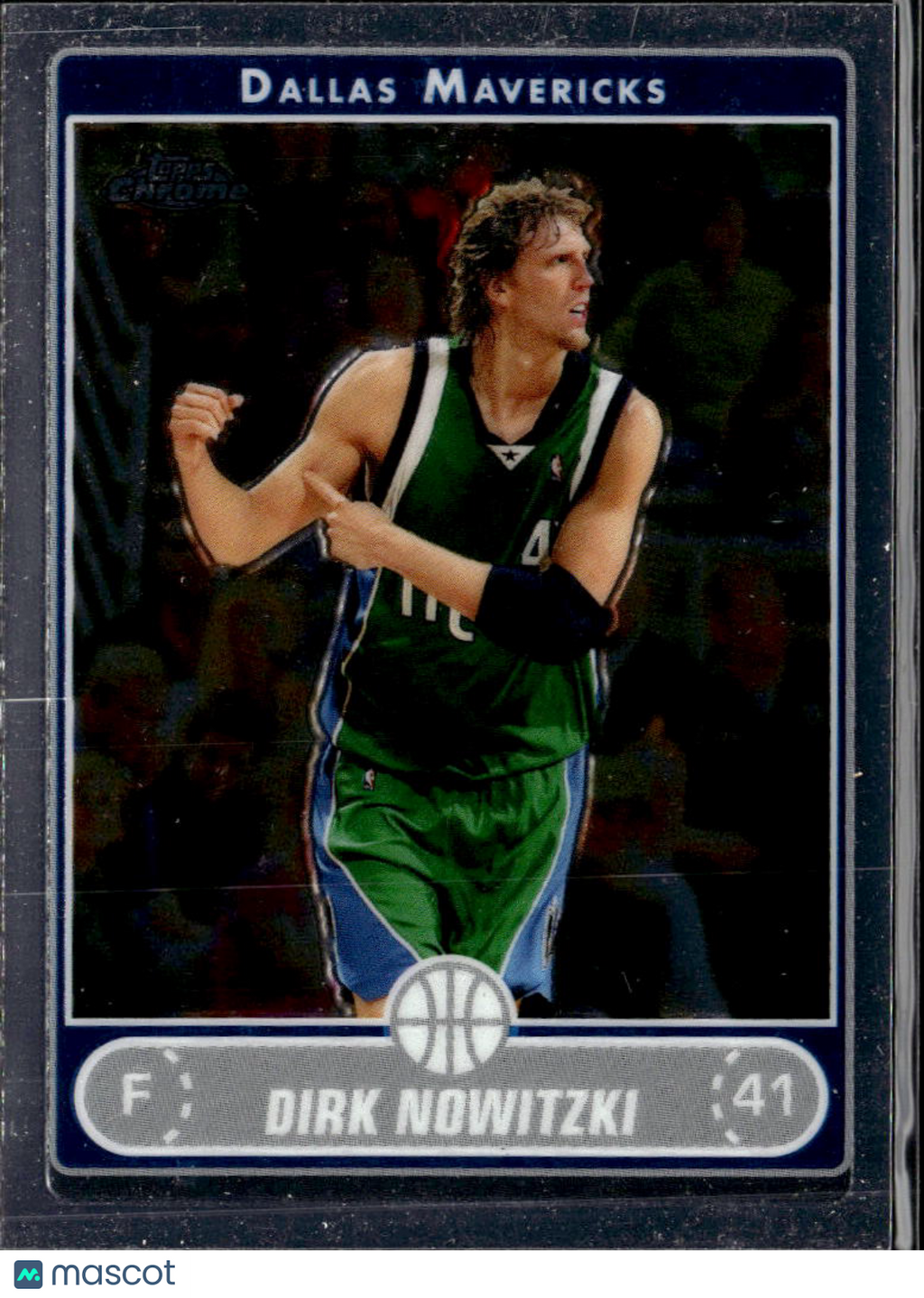 Dirk Nowitzki 2006-07 Topps Chrome #28 Dallas Mavericks