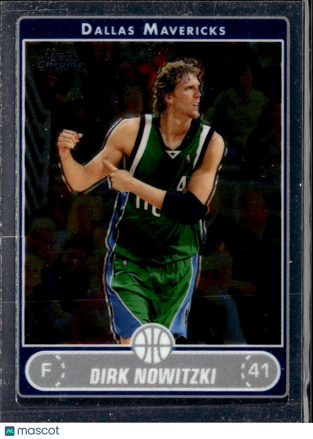 Dirk Nowitzki 2006-07 Topps Chrome #28 Dallas Mavericks