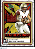 Ashton Daniels 2026 Donruss Leather Kings Patch RC Florida State