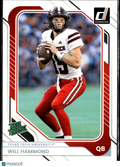 Will Hammond 2026 Donruss Rated Rookie HOLO Diamond SSP Texas Tech Red Raiders