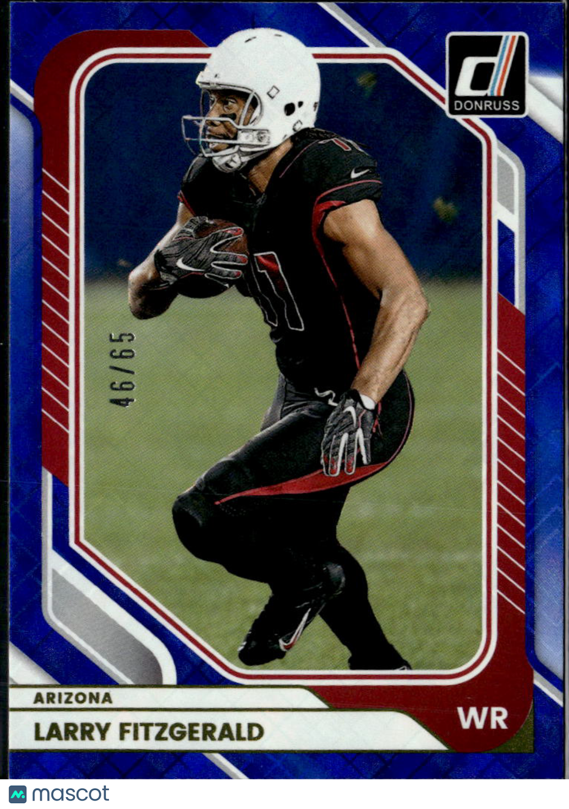 Larry Fitzgerald 2026 Donruss Blue 46/65 Arizona Cardinals