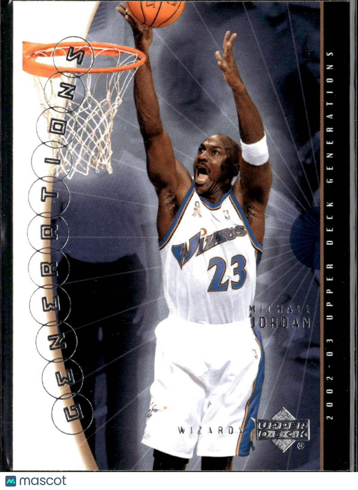 Michael Jordan 2002 Upper Deck Generations #49 Washington Wizards