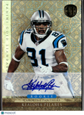 Kealoha Pilares 2011 Gold Standard Auto Autograph RC /499 Carolina Panthers