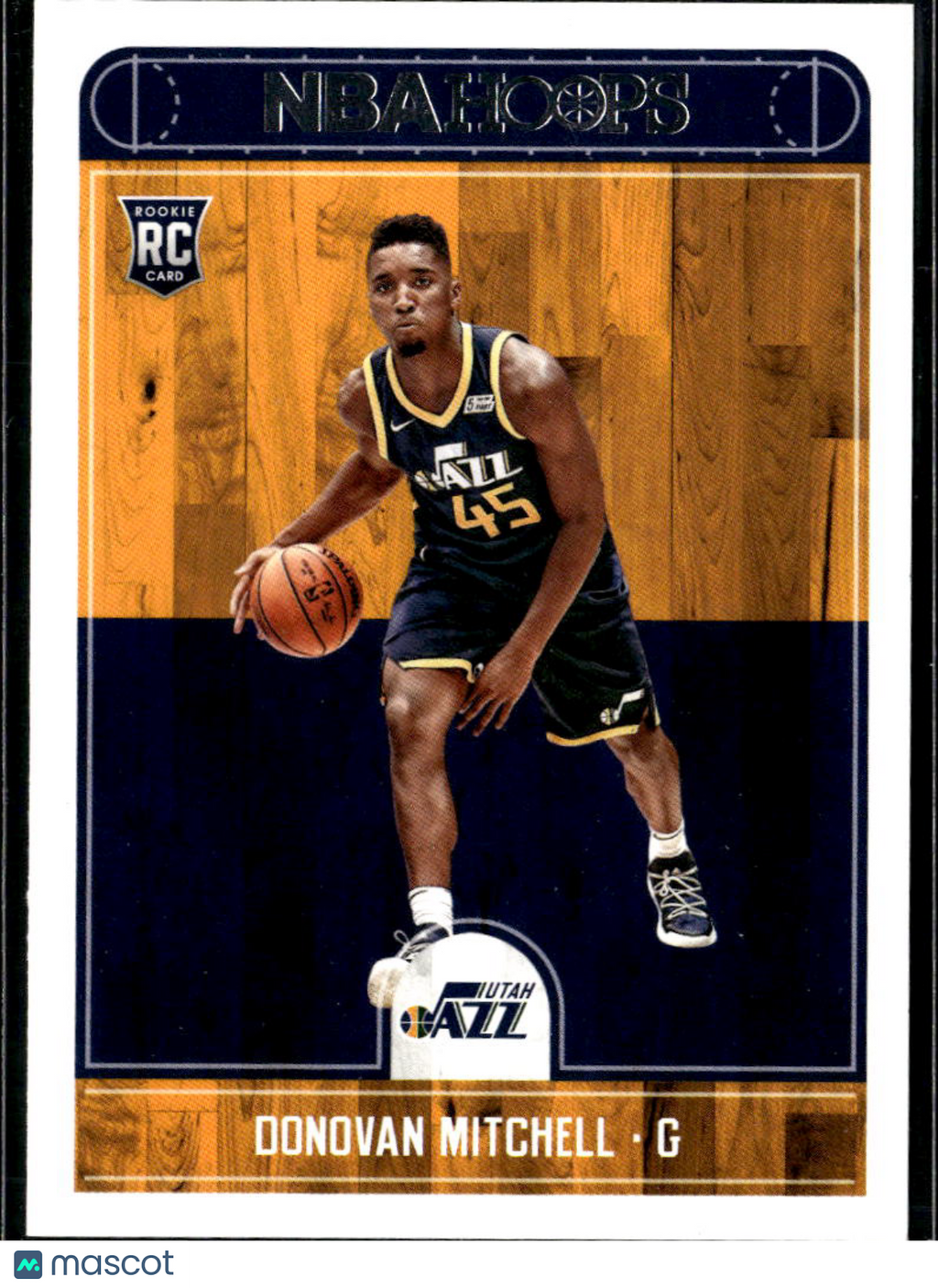 Donovan Mitchell 2017-18 NBA Hoops RC Rookie Utah Jazz