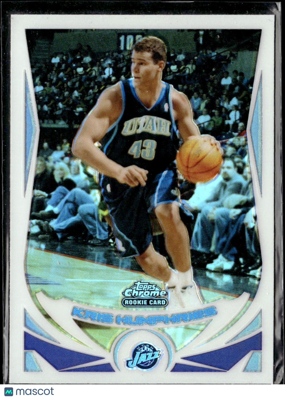 Kris Humphries 2005 Topps Chrome Refractor Utah Jazz