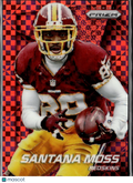 Santana Moss 2014 Prizm Red Power Prizm /125 Washington Redskins